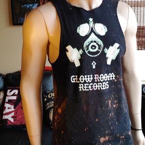 Glow Room Records Custom Made Sleeveless Tshirt